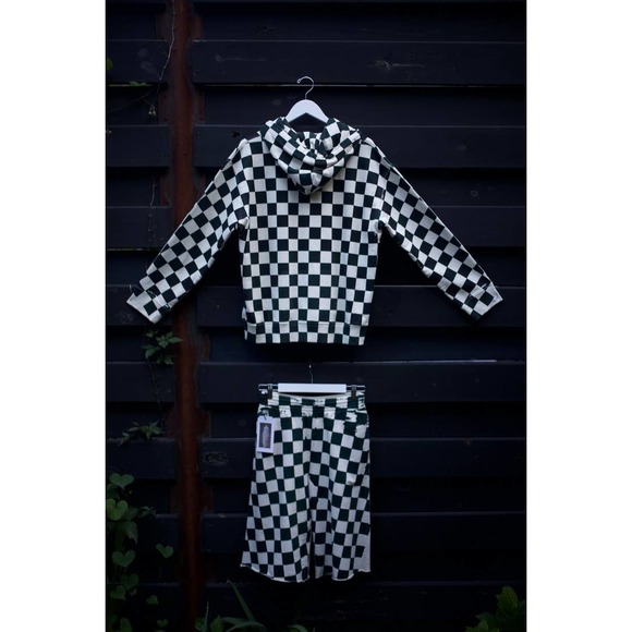 MM6 Maison Margiela Checkered Long Shorts